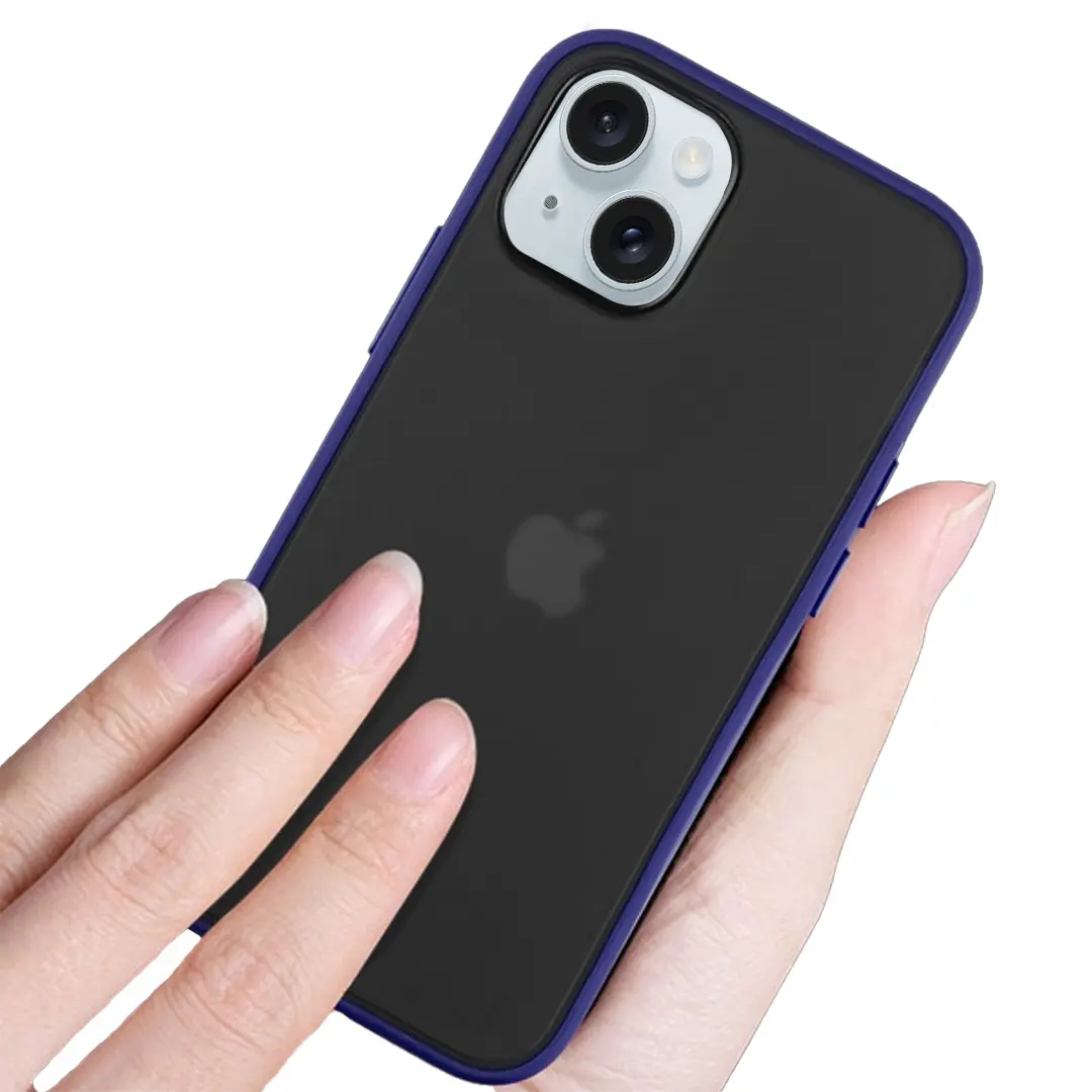 iPhone 13 Smoke Transparent Twotone Blue